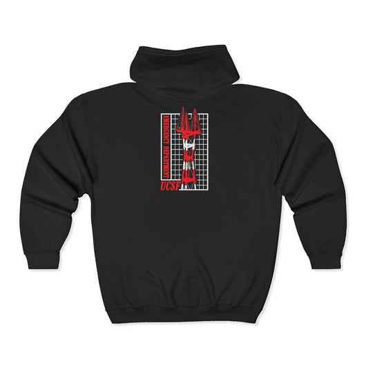 UCSF Sutro Tower Hoodie Embroidery