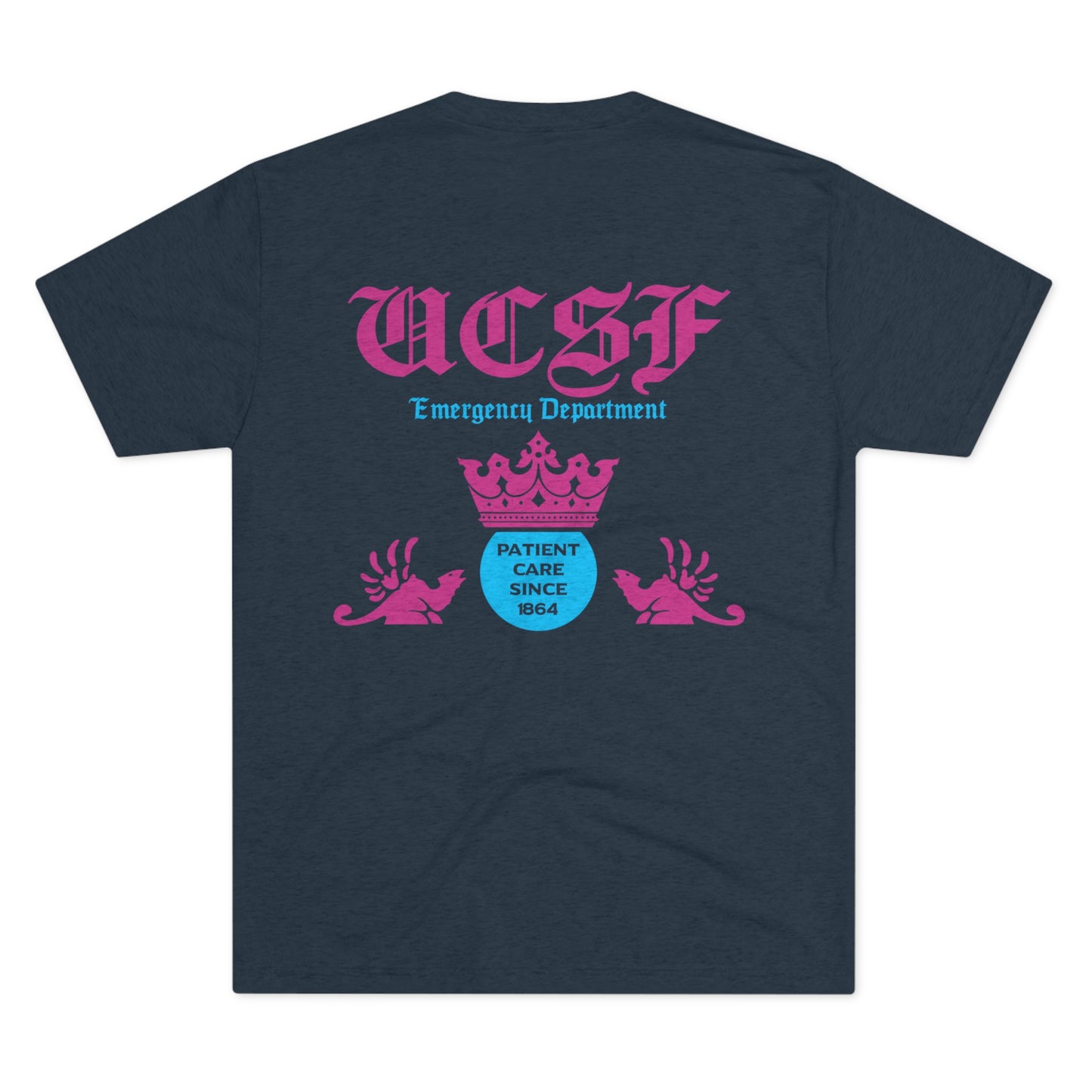 UCSF Carona Pink Tri-Blend