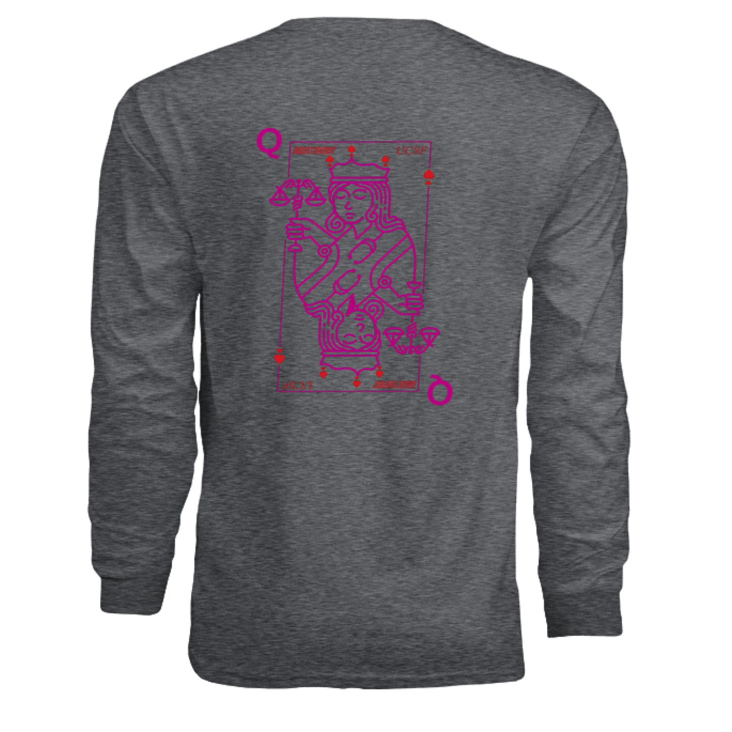 DARK HEATHER - BACK